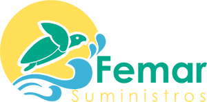 Logotipo oscuro de Femar Suministros